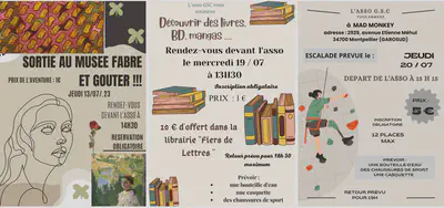 L'association GSC propose des activités aux familles l'été. Exemple de sorties organisées par [Morgann Raillecove](https://www.mathsetmaryam.fr/author/morgann-raillecove/) en juillet 2023.